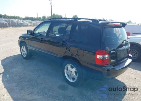 2004 Toyota Highlander Limited V6 из США, поврежденный, VIN JTEEP21A240044247